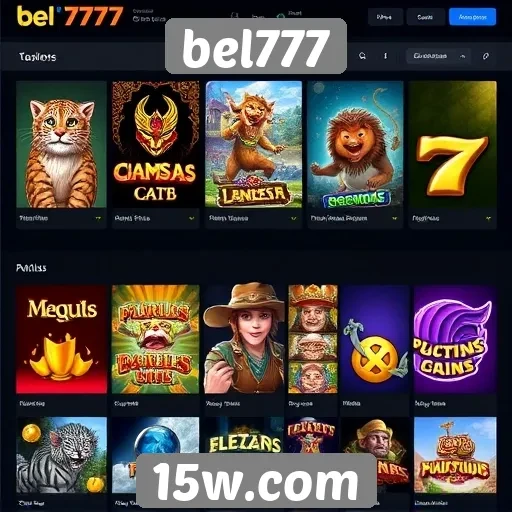 Comparação entre jogos populares disponíveis na bel777